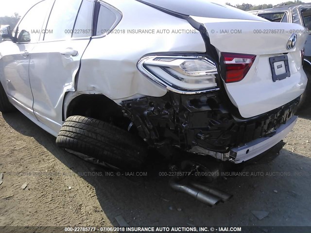 5UXXW3C39H0T79238 - 2017 BMW X4 XDRIVE28I WHITE photo 6