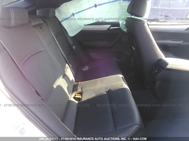 5UXXW3C39H0T79238 - 2017 BMW X4 XDRIVE28I WHITE photo 8