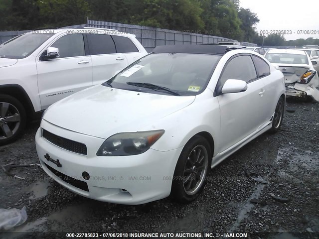 JTKDE177970208957 - 2007 TOYOTA SCION TC 白色 照片 2