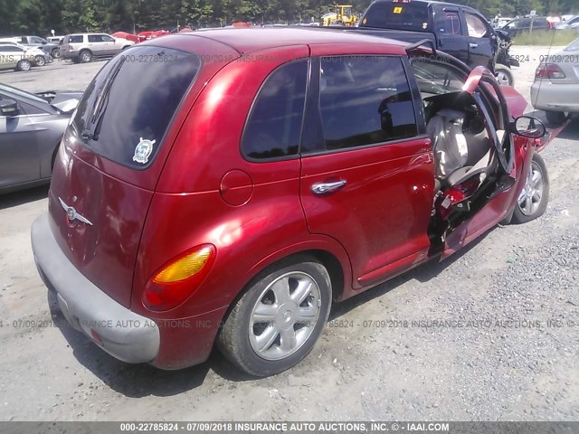 3C8FY68B42T386924 - 2002 CHRYSLER PT CRUISER LIMITED/DREAM CRUISER RED photo 4