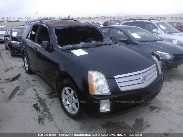 1GYEE637770148735 - 2007 CADILLAC SRX BLACK photo 1