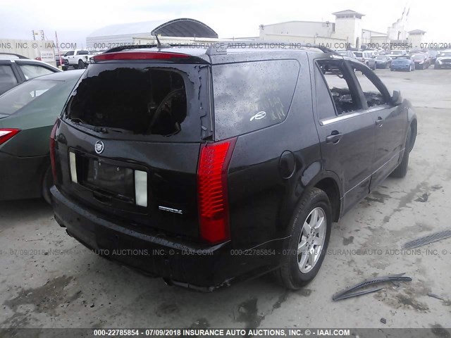 1GYEE637770148735 - 2007 CADILLAC SRX BLACK photo 4