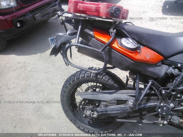WB1022902AZU02363 - 2010 BMW F800 GS ORANGE photo 6