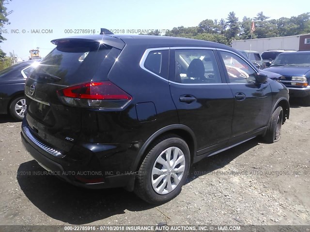 JN8AT2MV7JW309349 - 2018 NISSAN ROGUE S/SL/SV BLACK photo 4