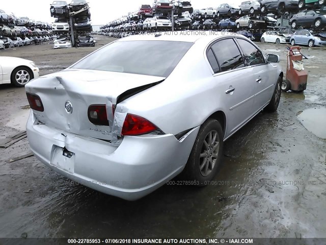 1G4HD57206U133558 - 2006 BUICK LUCERNE CXL GRAY photo 4