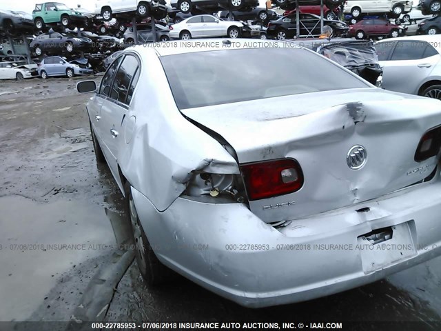 1G4HD57206U133558 - 2006 BUICK LUCERNE CXL GRAY photo 6