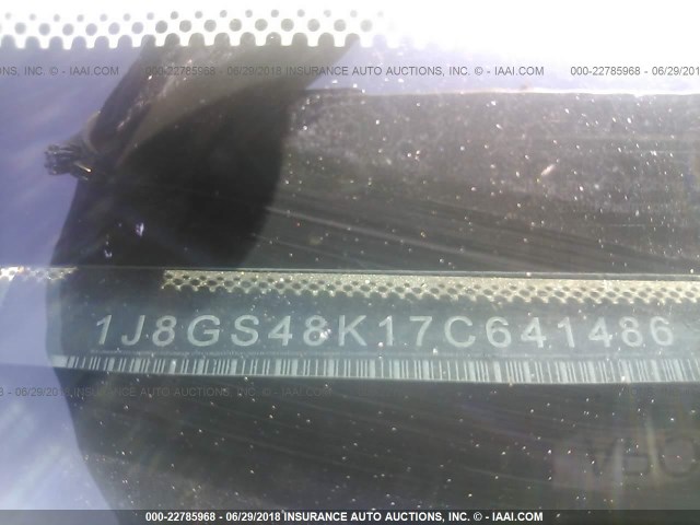 1J8GS48K17C641486 - 2007 JEEP GRAND CHEROKEE LAREDO/COLUMBIA/FREEDOM 棕色 照片 9