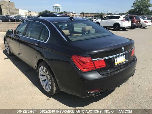 WBAKC8C53ACY68223 - 2010 BMW 750 LI/XDRIVE BLACK photo 3