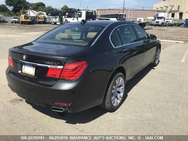 WBAKC8C53ACY68223 - 2010 BMW 750 LI/XDRIVE BLACK photo 4