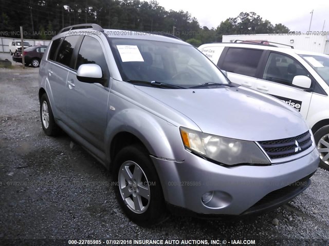 JA4LS21W39Z005430 - 2009 MITSUBISHI OUTLANDER ES ვერცხლისფერი ფოტო 1