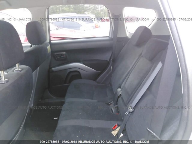 JA4LS21W39Z005430 - 2009 MITSUBISHI OUTLANDER ES ვერცხლისფერი ფოტო 8