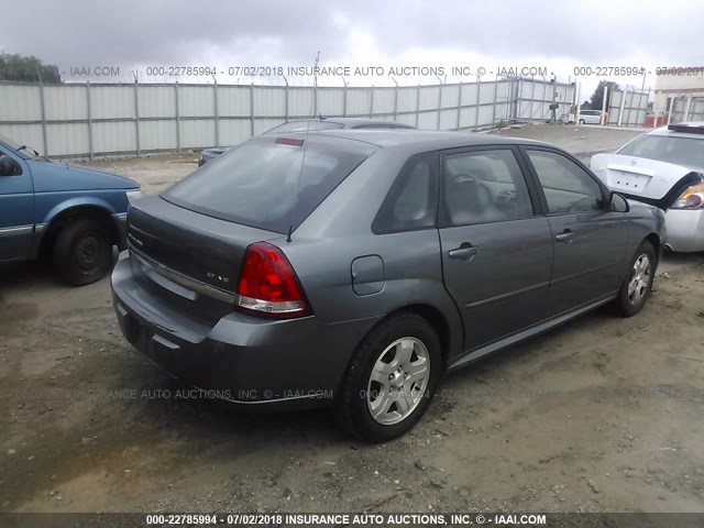 1G1ZU64854F232782 - 2004 CHEVROLET MALIBU MAXX LT GRAY photo 4