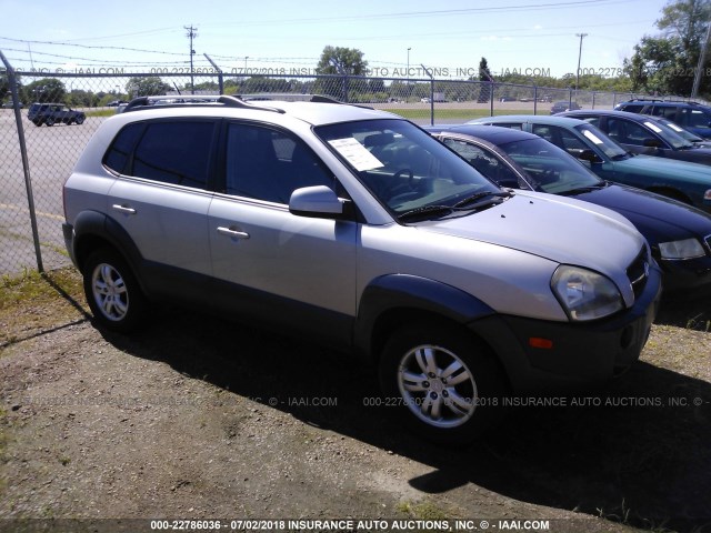 KM8JN72D88U865149 - 2008 HYUNDAI TUCSON SE/LIMITED SILVER photo 1