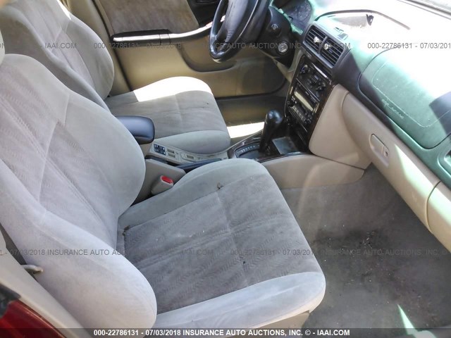 JF1SF655X1H738881 - 2001 SUBARU FORESTER S RED photo 5