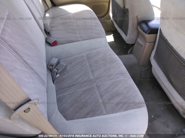 JF1SF655X1H738881 - 2001 SUBARU FORESTER S RED photo 8