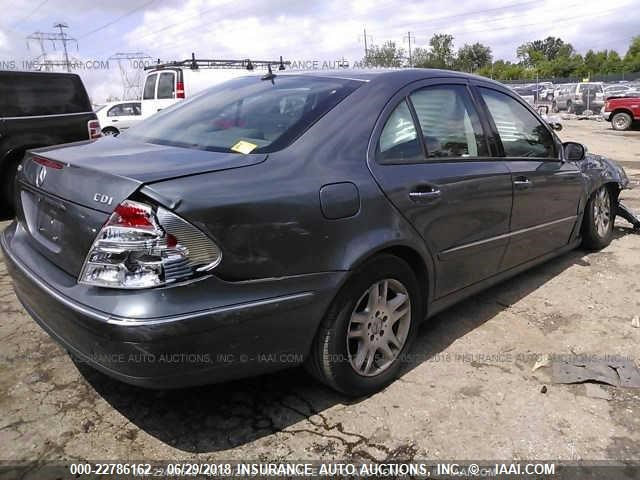 WDBUF26J95A776316 - 2005 MERCEDES-BENZ E 320 CDI Unknown photo 4