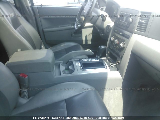 1J8GR48K27C524415 - 2007 JEEP GRAND CHEROKEE LAREDO/COLUMBIA/FREEDOM 绿色 照片 5