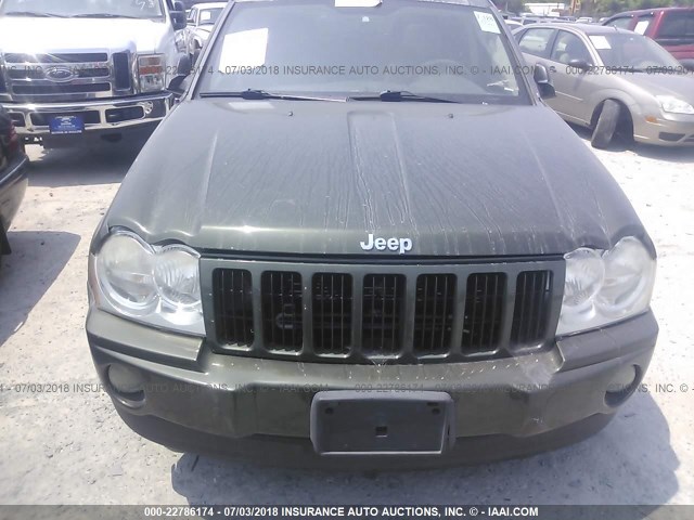 1J8GR48K27C524415 - 2007 JEEP GRAND CHEROKEE LAREDO/COLUMBIA/FREEDOM 绿色 照片 6