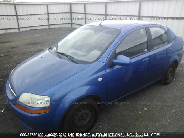 KL1TD52695B307752 - 2005 CHEVROLET AVEO LS Unknown photo 2