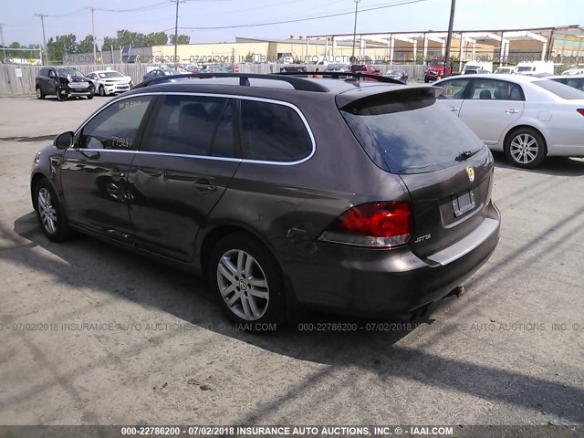 3VWPL7AJ9DM603423 - 2013 VOLKSWAGEN JETTA TDI BROWN photo 3