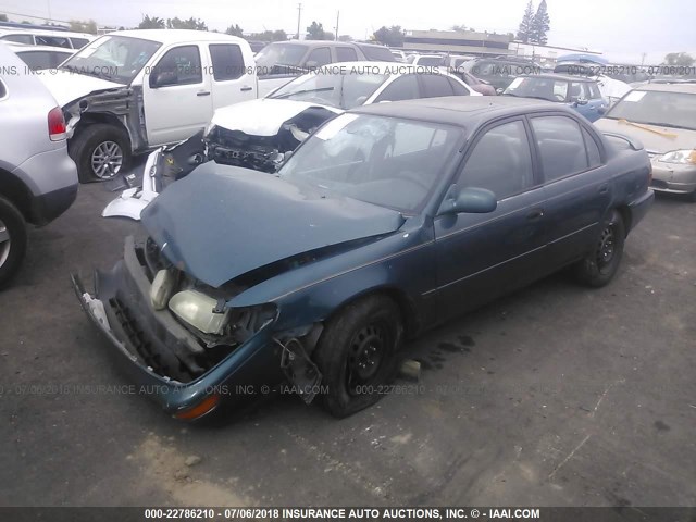 1NXAE00E4PZ103258 - 1993 TOYOTA COROLLA LE 绿色 照片 2