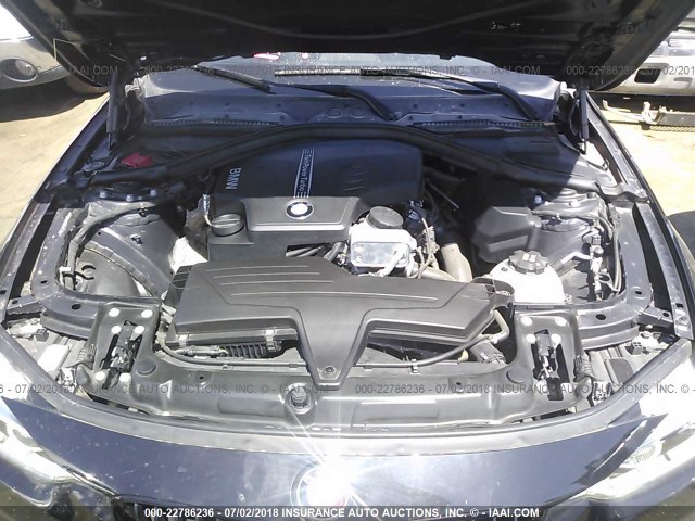 WBA8E9G50GNT85130 - 2016 BMW 328 I SULEV BLACK photo 10