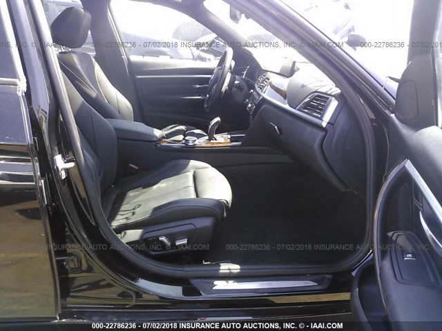 WBA8E9G50GNT85130 - 2016 BMW 328 I SULEV BLACK photo 5