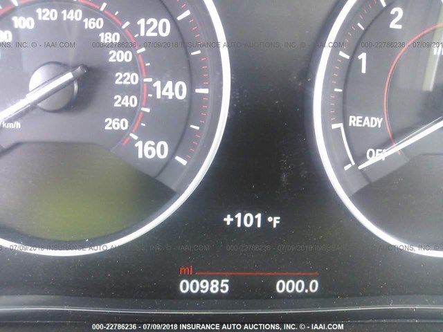 WBA8E9G50GNT85130 - 2016 BMW 328 I SULEV BLACK photo 7