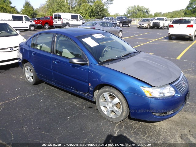 1G8AL55FX6Z150847 - 2006 SATURN ION LEVEL 3 BLUE photo 1