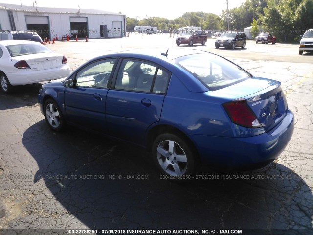 1G8AL55FX6Z150847 - 2006 SATURN ION LEVEL 3 BLUE photo 3