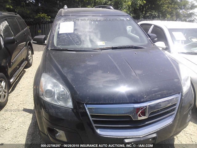 5GZEV23728J195552 - 2008 SATURN OUTLOOK XR შავი ფოტო 6
