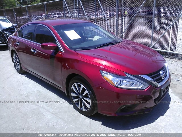 1N4AL3AP1HC174698 - 2017 NISSAN ALTIMA 2.5/S/SV/SL/SR MAROON photo 1