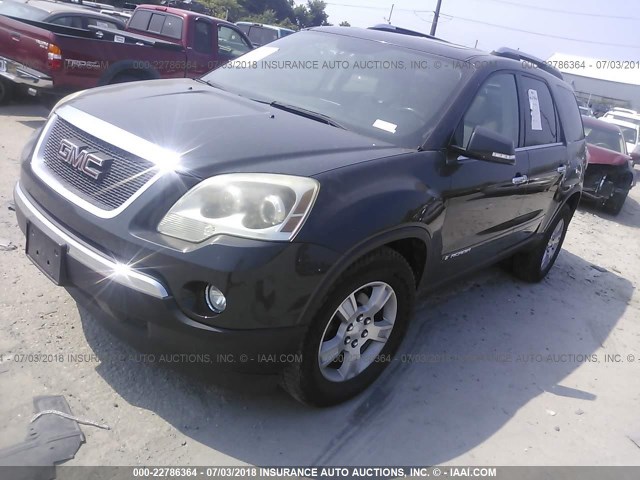 1GKEV33727J151383 - 2007 GMC ACADIA GRAY photo 2