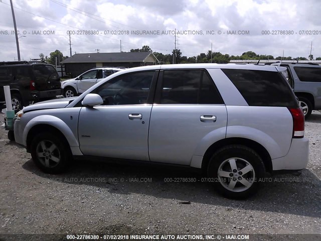 5GZCZ33Z87S866461 - 2007 SATURN VUE HYBRID SILVER photo 6