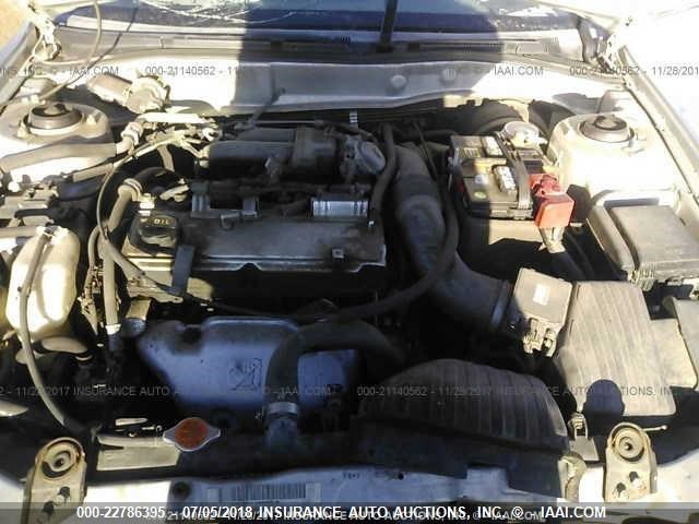 4A3AA46G73E194320 - 2003 MITSUBISHI GALANT ES/LS SILVER photo 10