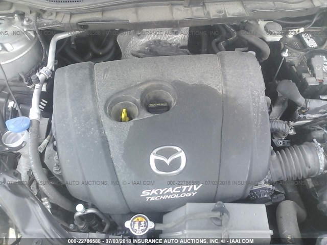 JM3KE4CY7F0439537 - 2015 MAZDA CX-5 TOURING SILVER photo 10