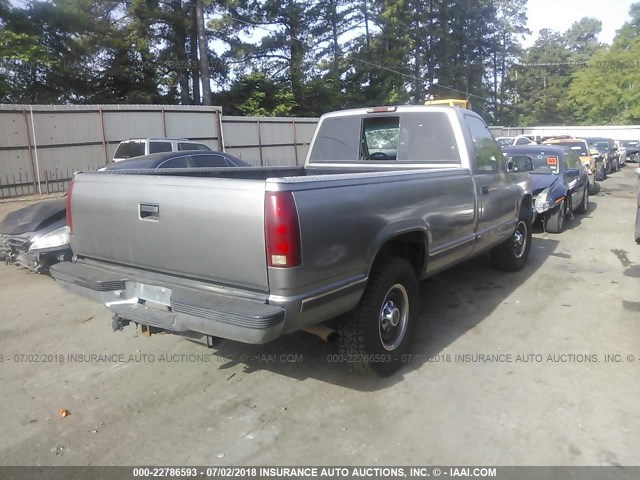 1GTGC34F1WZ538684 - 1998 GMC SIERRA C3500 GOLD photo 4