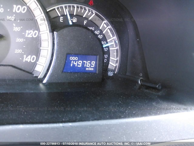 4T1BF1FKXCU035580 - 2012 TOYOTA CAMRY SE/LE/XLE BLACK photo 7