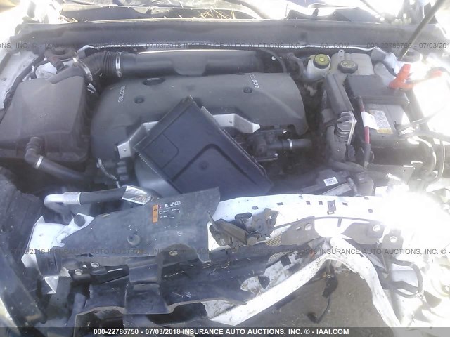 1G11C5SA3DF330855 - 2013 CHEVROLET MALIBU 1LT WHITE photo 10