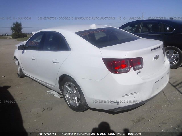 1G11C5SA3DF330855 - 2013 CHEVROLET MALIBU 1LT WHITE photo 3