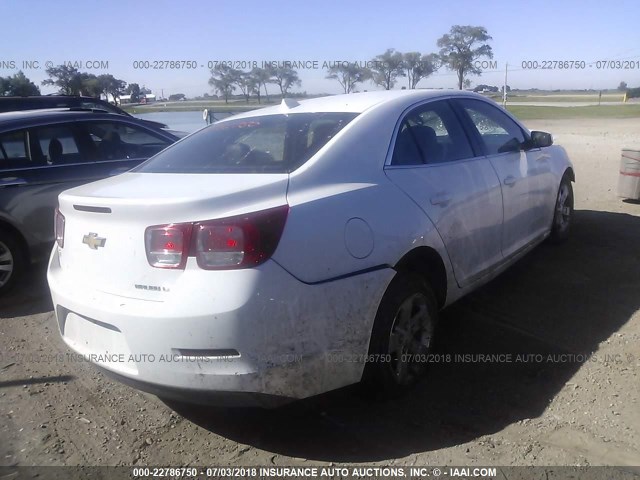 1G11C5SA3DF330855 - 2013 CHEVROLET MALIBU 1LT WHITE photo 4