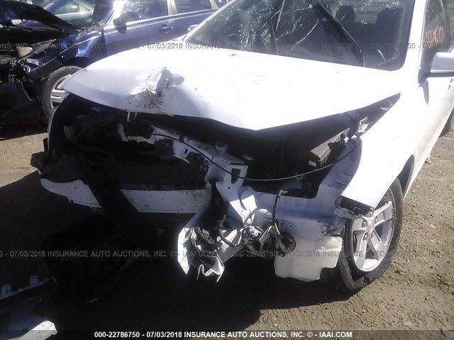 1G11C5SA3DF330855 - 2013 CHEVROLET MALIBU 1LT WHITE photo 6