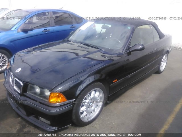 WBSBK0332WEC38240 - 1998 BMW M3 AUTOMATIC BLACK photo 2