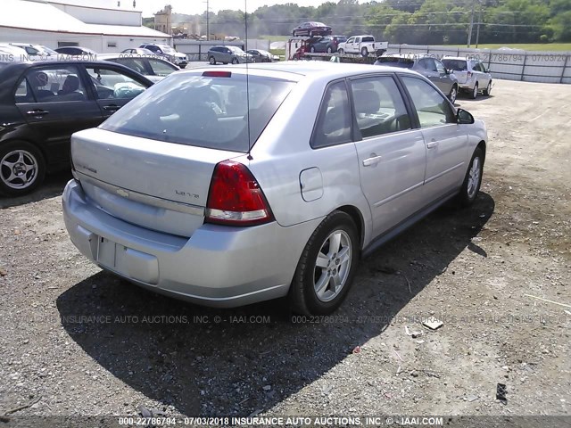 1G1ZT64804F155581 - 2004 CHEVROLET MALIBU MAXX LS SILVER photo 4