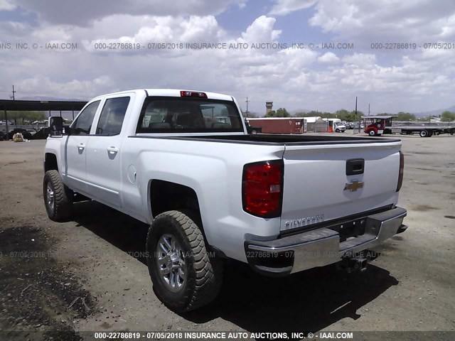 1GC1KYEG3GF231582 - 2016 CHEVROLET SILVERADO K3500 WHITE photo 3