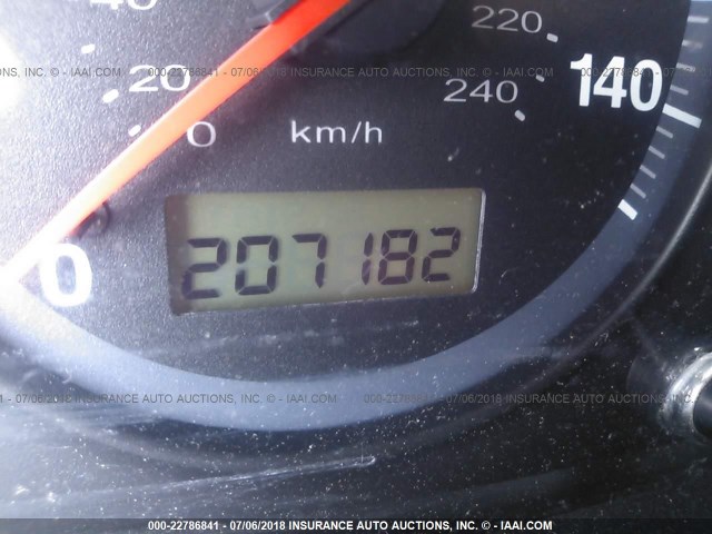 2HGES16325H556922 - 2005 HONDA CIVIC DX VP ნაცრისფერი ფოტო 7