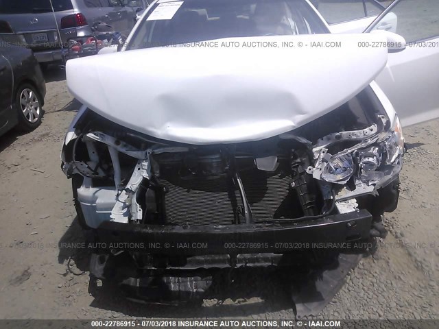 4T1BF1FK5CU510049 - 2012 TOYOTA CAMRY SE/LE/XLE WHITE photo 6