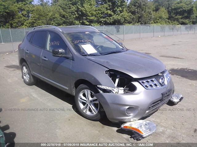 JN8AS5MT9CW250360 - 2012 NISSAN ROGUE S/SV SILVER photo 1