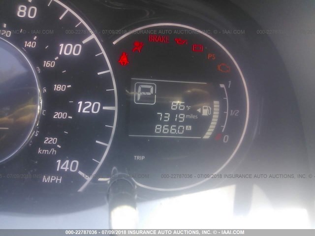 3N1CE2CP9FL441367 - 2015 NISSAN VERSA NOTE S/S PLUS/SV/SL/SR BLUE photo 7