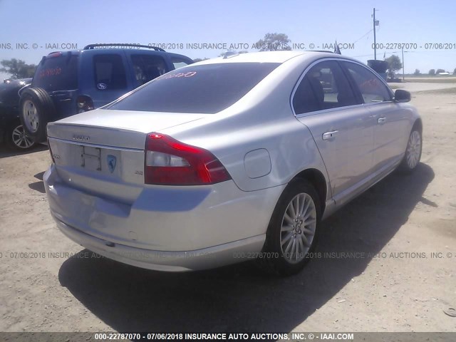 YV1AS982571019683 - 2007 VOLVO S80 3.2 SILVER photo 4